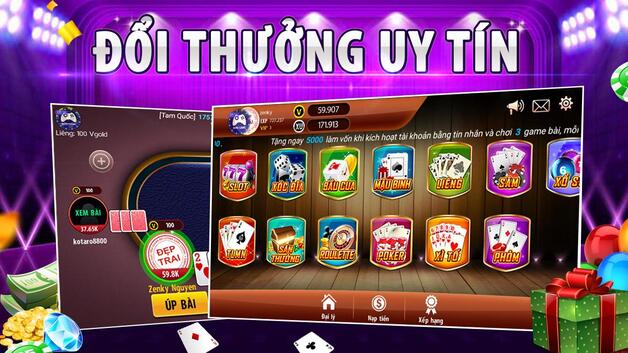 Cổng game có giấy phép hoạt động, đổi thưởng uy tín